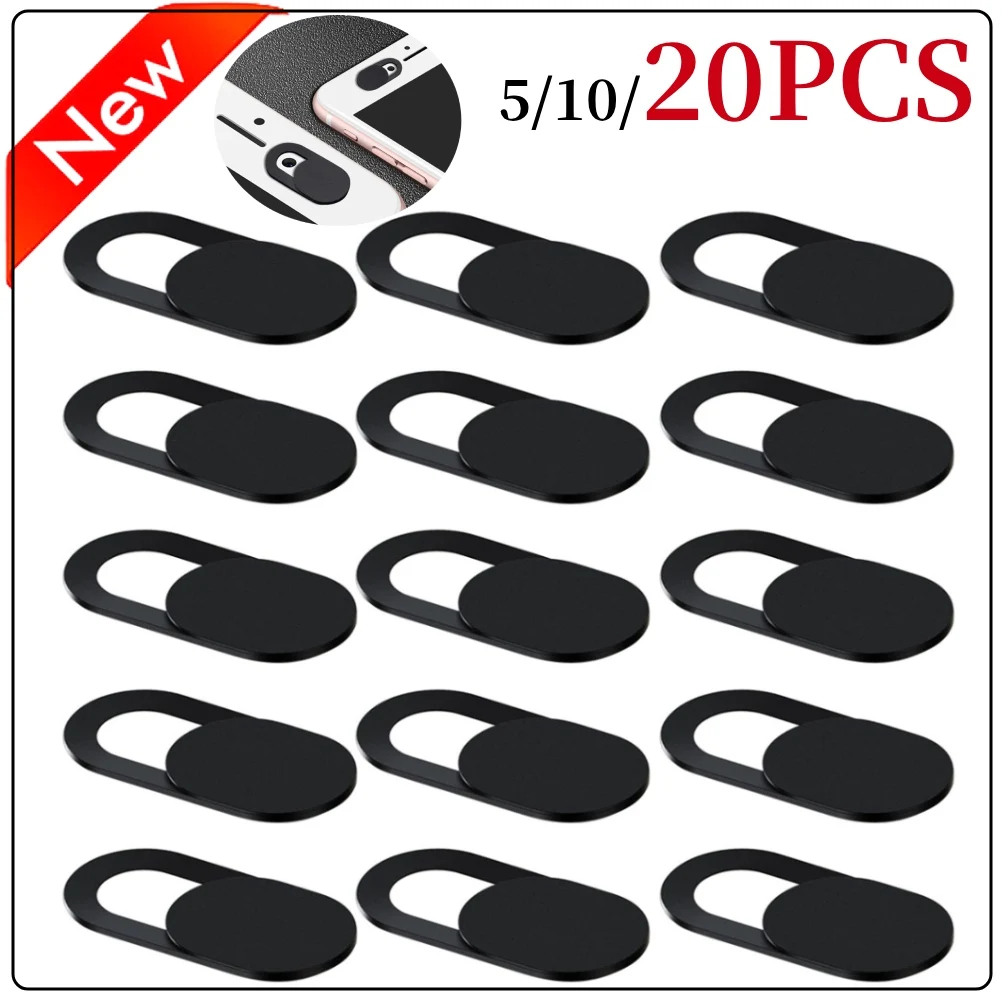 

5/10/20Pcs Antispy Webcam Protection Cover Slider Lenses Privacy Sticker Universal for Phone Laptop Camera Protection Cover