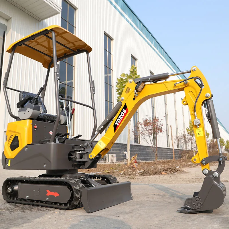 New Cheap Mini Crawler Excavator 1.2 Ton Construction Machinery Small Excavator With Good Running Condition Mini Excavator