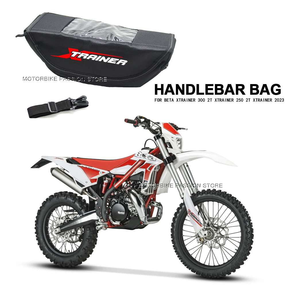 New Motorcycle Handlebar bag waterproof handlebar travel navigation bag For Beta Xtrainer 300 2T Xtrainer 250 2T Xtrainer 2023