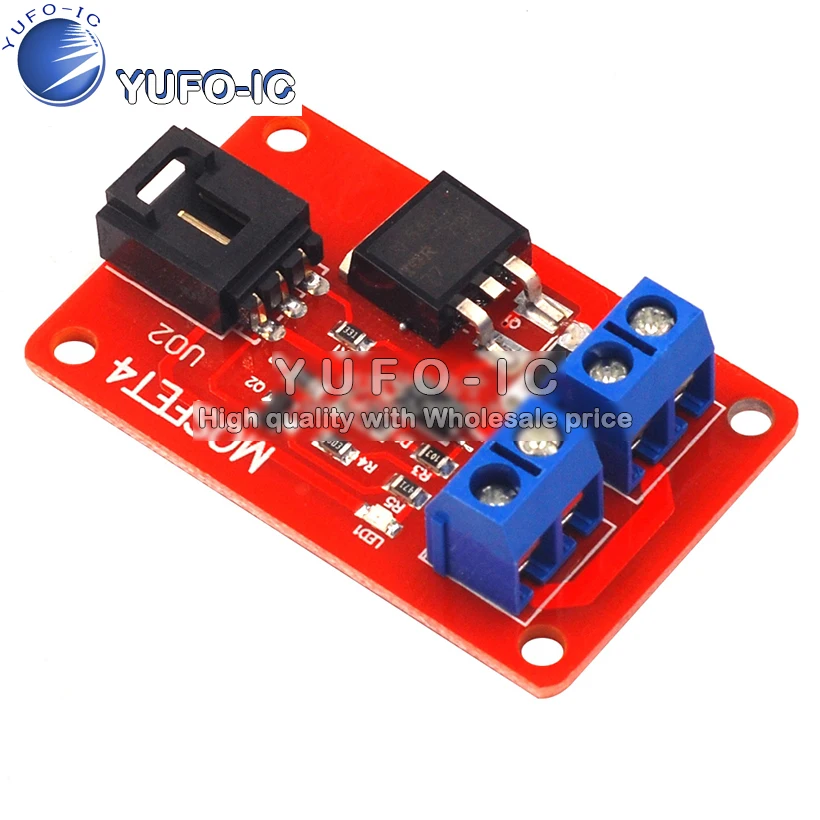 Commutateur électronique MOSFET, technologie d'alimentation d'isolation, nuits de construction, 1 canal, IRF540, nouveau