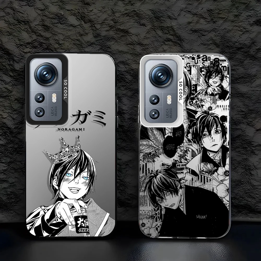 Noragami Yato Anime For Redmi K60 12 10X 9T 9C 8 A1 A2 Plus 4G Fashion Colorful Silver Phone Case