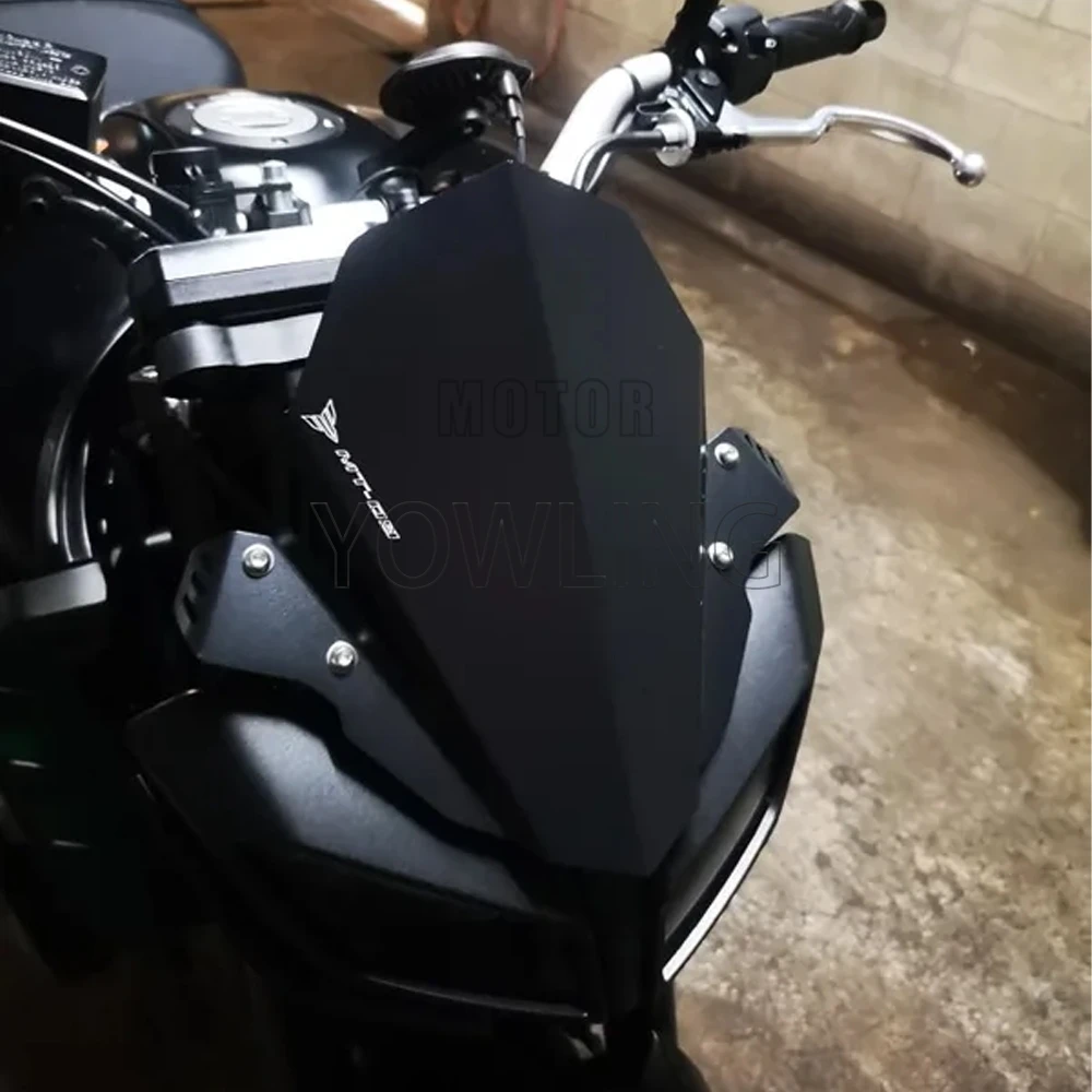 

MT-09 2017 2018 2019 2020 Motorcycle Front Windshield Wind Deflector Windscreen Windproof For YAMAHA MT 09 MT09 FZ09 FZ-09 FZ 09