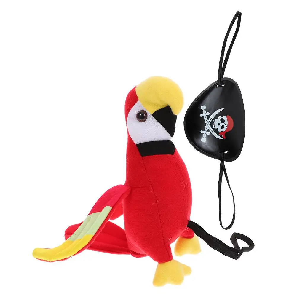 

Pirate Parrot On Shoulder Makeup Costume Props Ornament Pp Cotton Halloween Cosplay