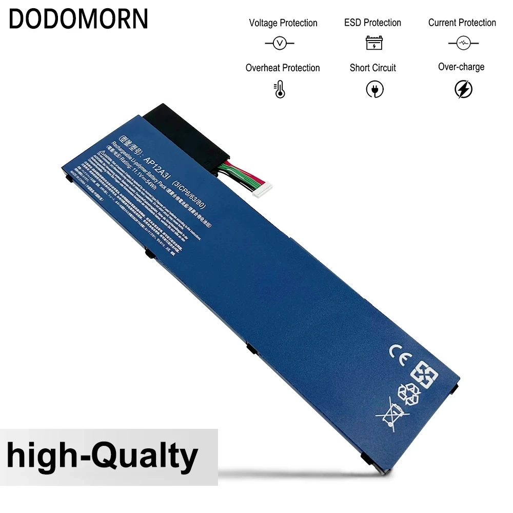 New Laptop Battery For Acer Aspire Timeline Ultra M3/M5-581TG/481TG Ultrabook AP12A4I AP12A31 BT.00304.011 KT.00303.002