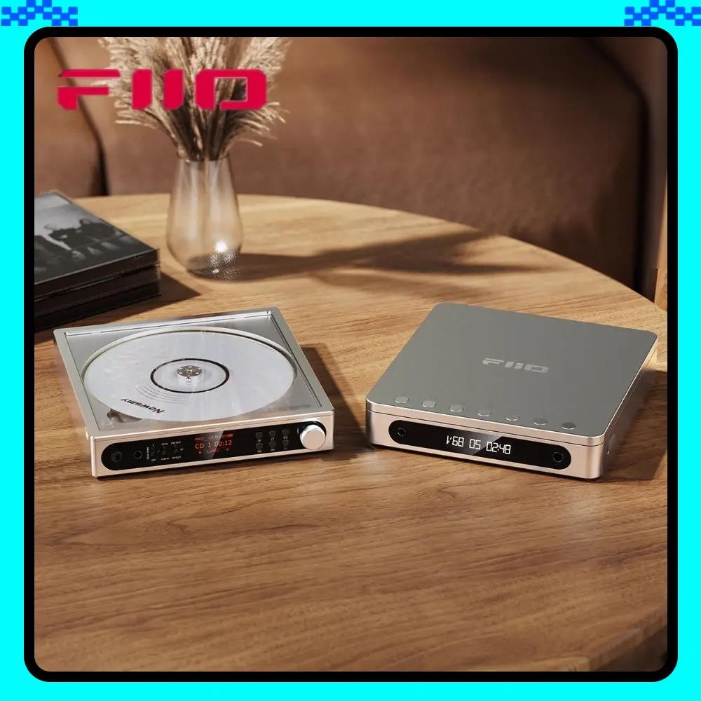 

FiiO DM15 R2R Многофункциональный портативный HIFI Bluetooth CD-плеер с 4,4 сбалансированным треком, оптоволоконным коаксиальным выходом, поддержка USB