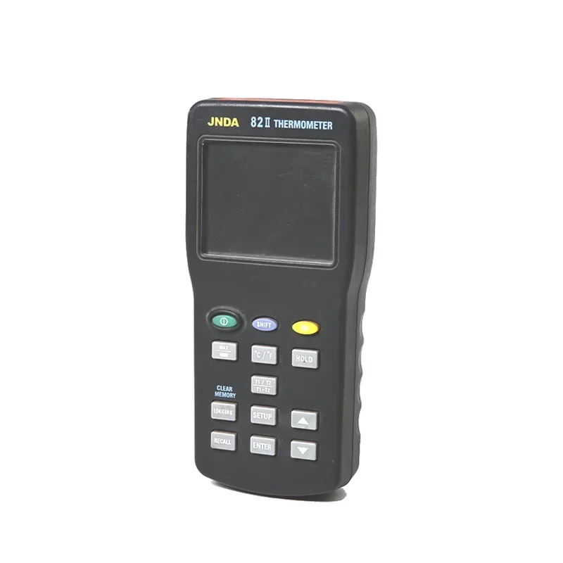 2026 New Handheld Thermocouple Data Logger, Two Channel Electronic Digital Thermometer Temperature Recorder With RS232/USB Comm