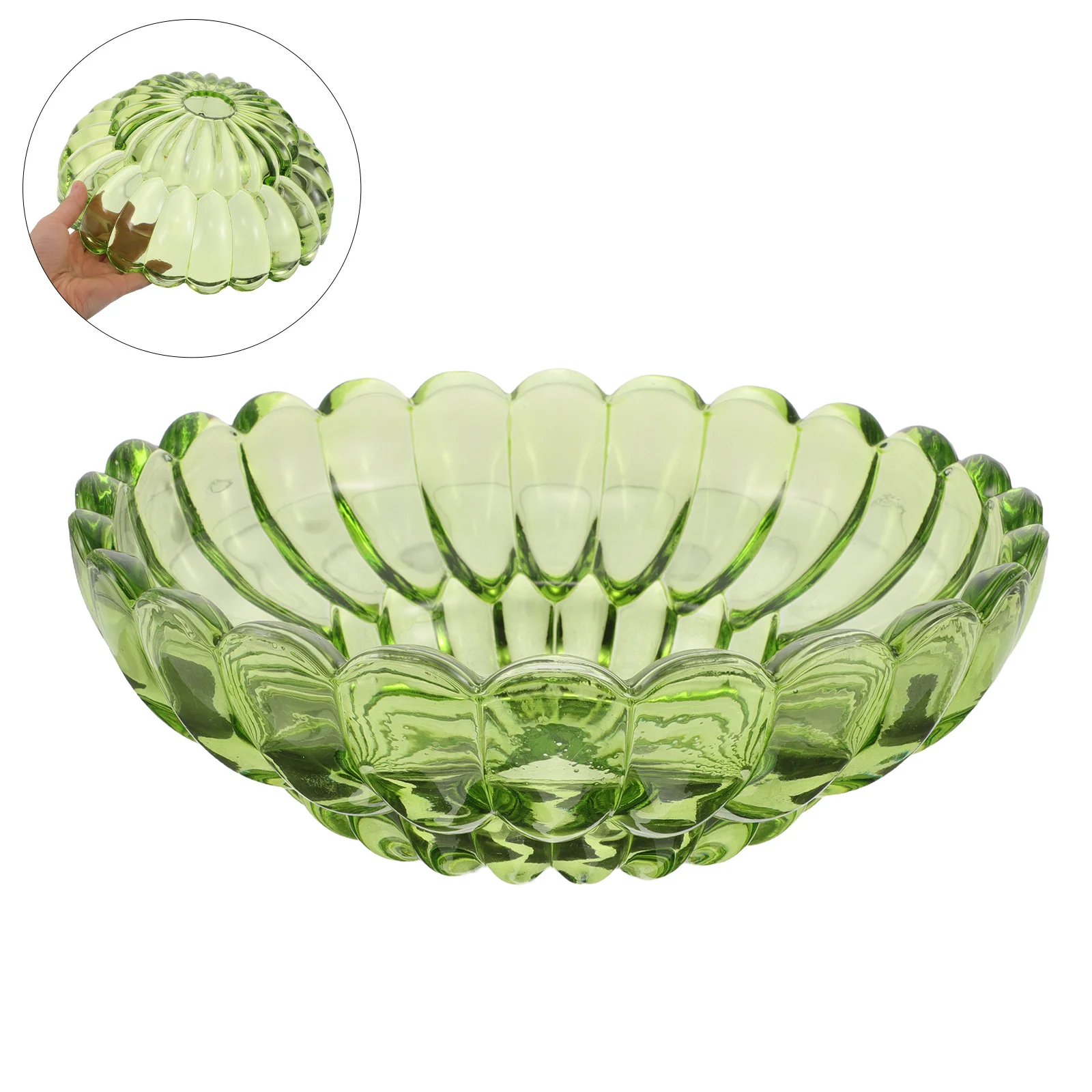 

Vintage Glass Lampshade Replacement Green Retro Design for Pendant Desk Bedside Lamp Handmade Turtle Shell Texture Ambient