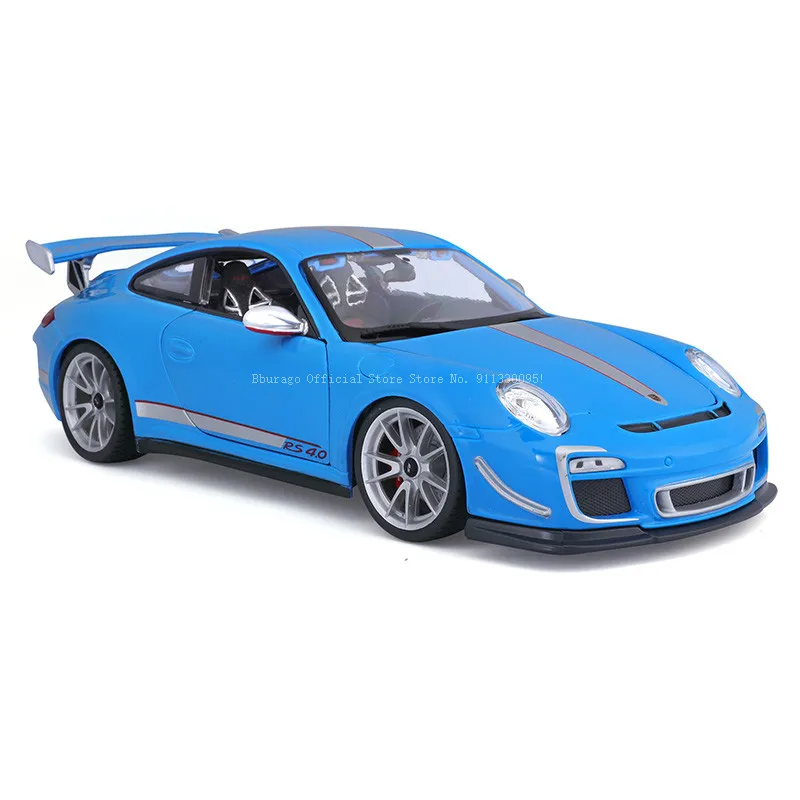 Bburago 1:18 Scale Porsche 911 GT3 RS 4.0  Alloy Luxury Vehicle Diecast  Cars Model Toy Collection Gift