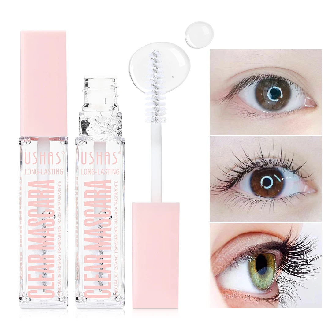 Mehrzweck klare Mascara Primer wasserdichte Augenbrauen Wimpern Haars tyling Gel flüssiges farbloses transparentes Fixed Shaping Gel