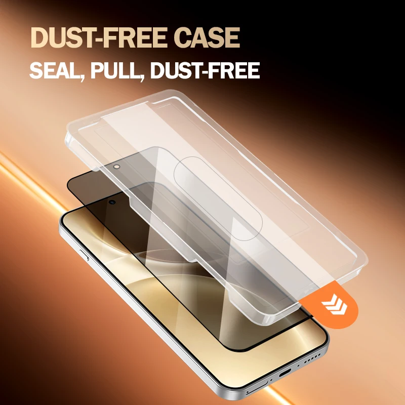 

LeReach CF For Vivo X300 Ultra X300 Pro X300S FE 2Pcs Privacy Tempered Glass Anti-Scratch Dust-Free VistaGuard Screen Protector