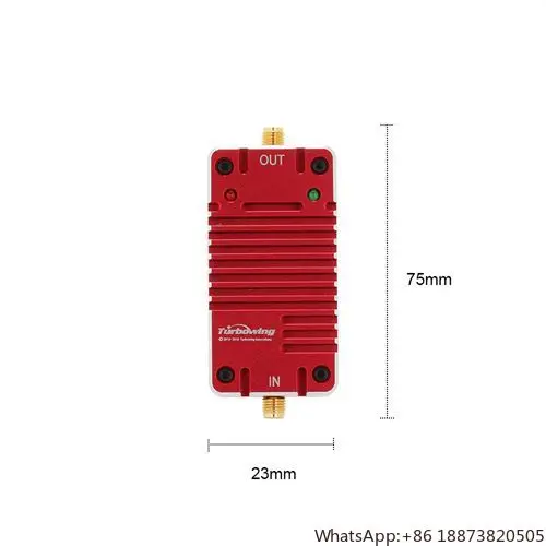 Original Turbowing 2.4G Radio Signal Amplifier Booster for RC FPV Drone 2.4G Receiver and Transmitter DIY