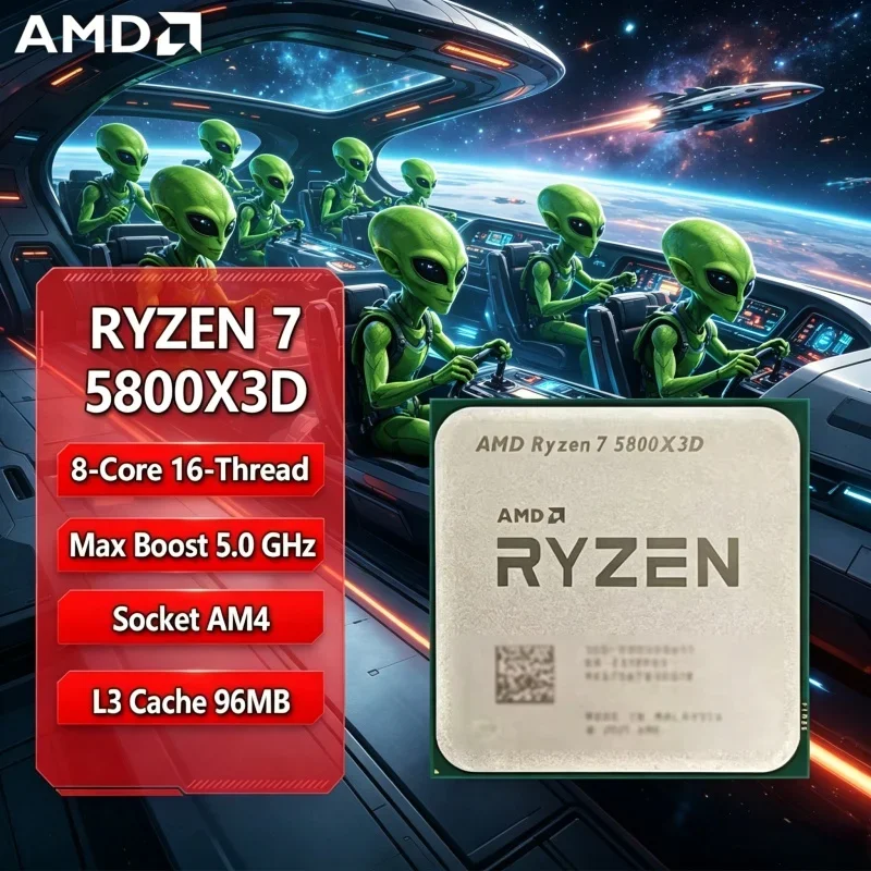 Amd Ryzen 7 5800X3D - AliExpress