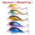 5pcs 45mm 4.5g
