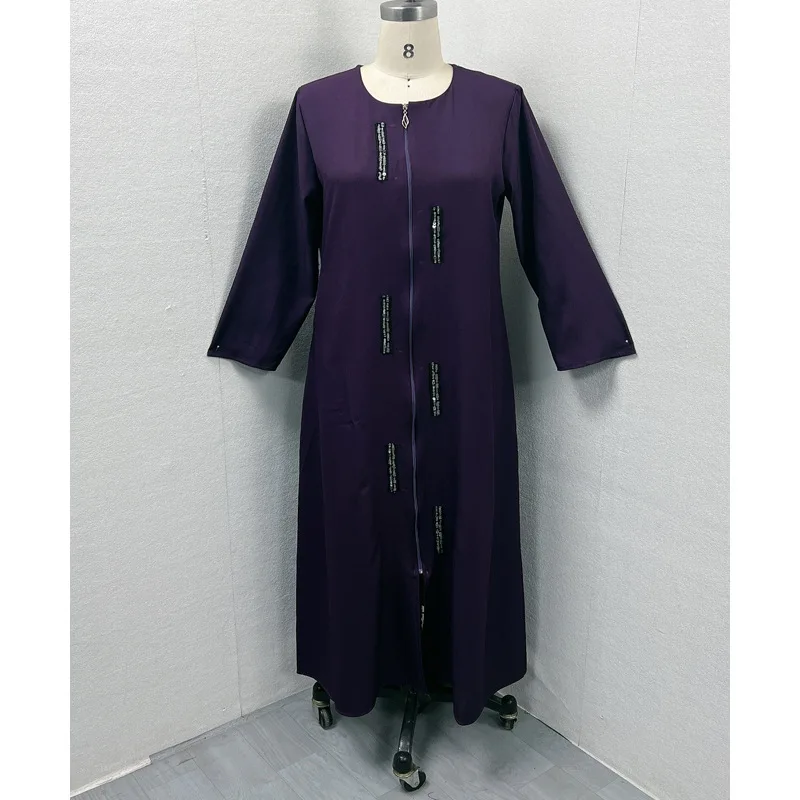 Muslim Open Abaya Dress for Women, Cardigan Robe, Open Abaya, Islamic Clothing, Ramadan Indian, Middle East, Dubai, Turkey