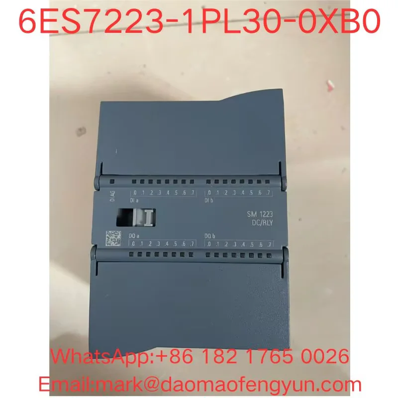 6ES7223-1PL30-0XB0 Used Tested OK, In Good Condition SIMATIC S7-1200, Digital I/O SM 1223