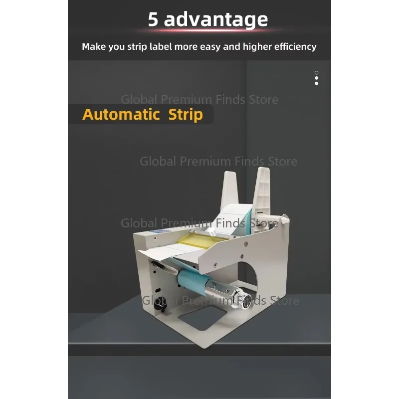 BSC DX130 130mm Automatic Label Dispenser | Speed Control Sticker Machine