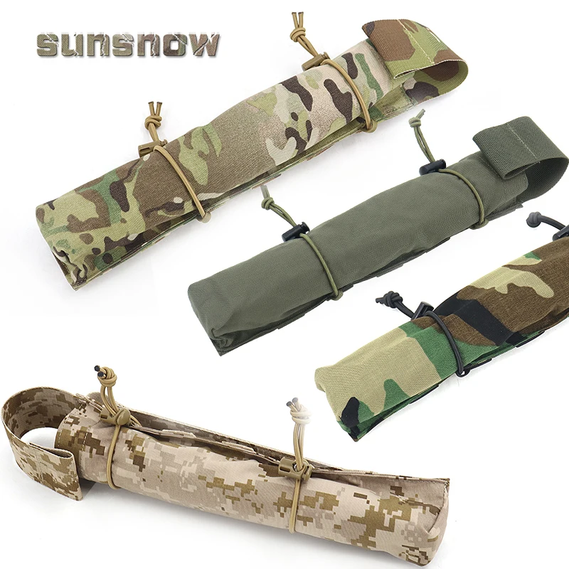 Outdoor Tactical Hunting Vest Long EI C4 Bag Pouch Tool Bag MOLLE Accessory Bag