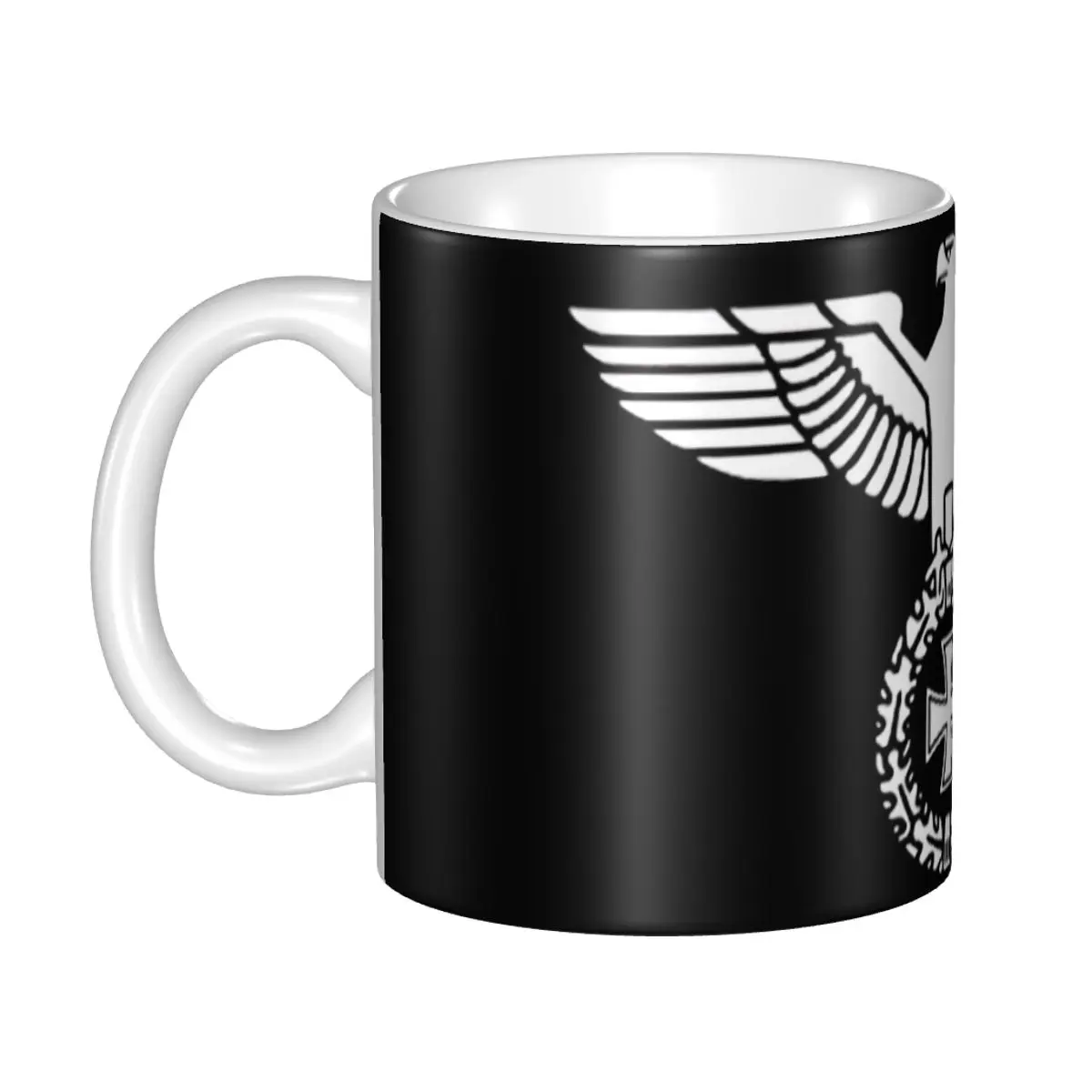 

German Reich Germany Flag Coffee Mugs DIY Customized Ceramic Tea Milk Mug Men Women Outdoor Work Camping Cups