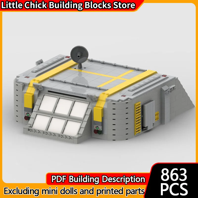 

Модель City Street View MOC, строительные кирпичи, установка астророида, модульная технология, детские праздничные подарки, сборка игрушек, костюм