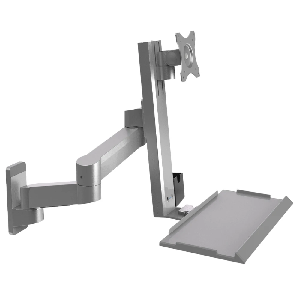 

Popular Adjustable Silver Hospital Arm Wall-Mounted Display Bracket For Europe Gaming Market In Stock Ready For Sale