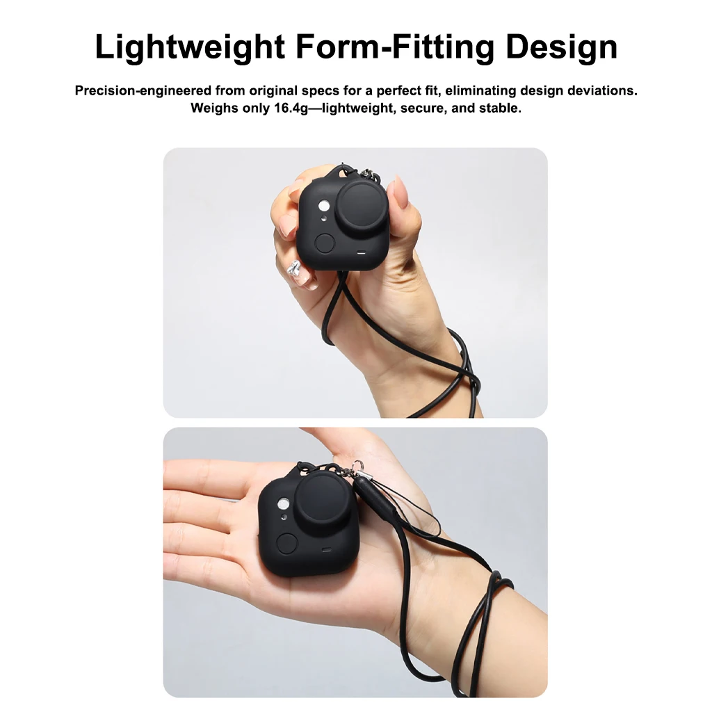 

Protective Silicone Case for Insta360 GO UItra Camera Accessory Anti-scratch Case Cover Lens Cap Screen Tempered Glass Film