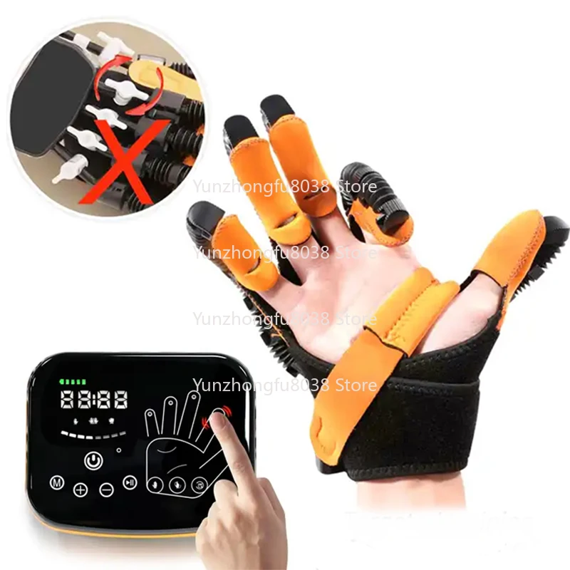 Wholesale Upgrade Hemiplegia Hand Stroke Recovery Equipment Finger Recovery Training Electric Rehabilitation Robot Gloves