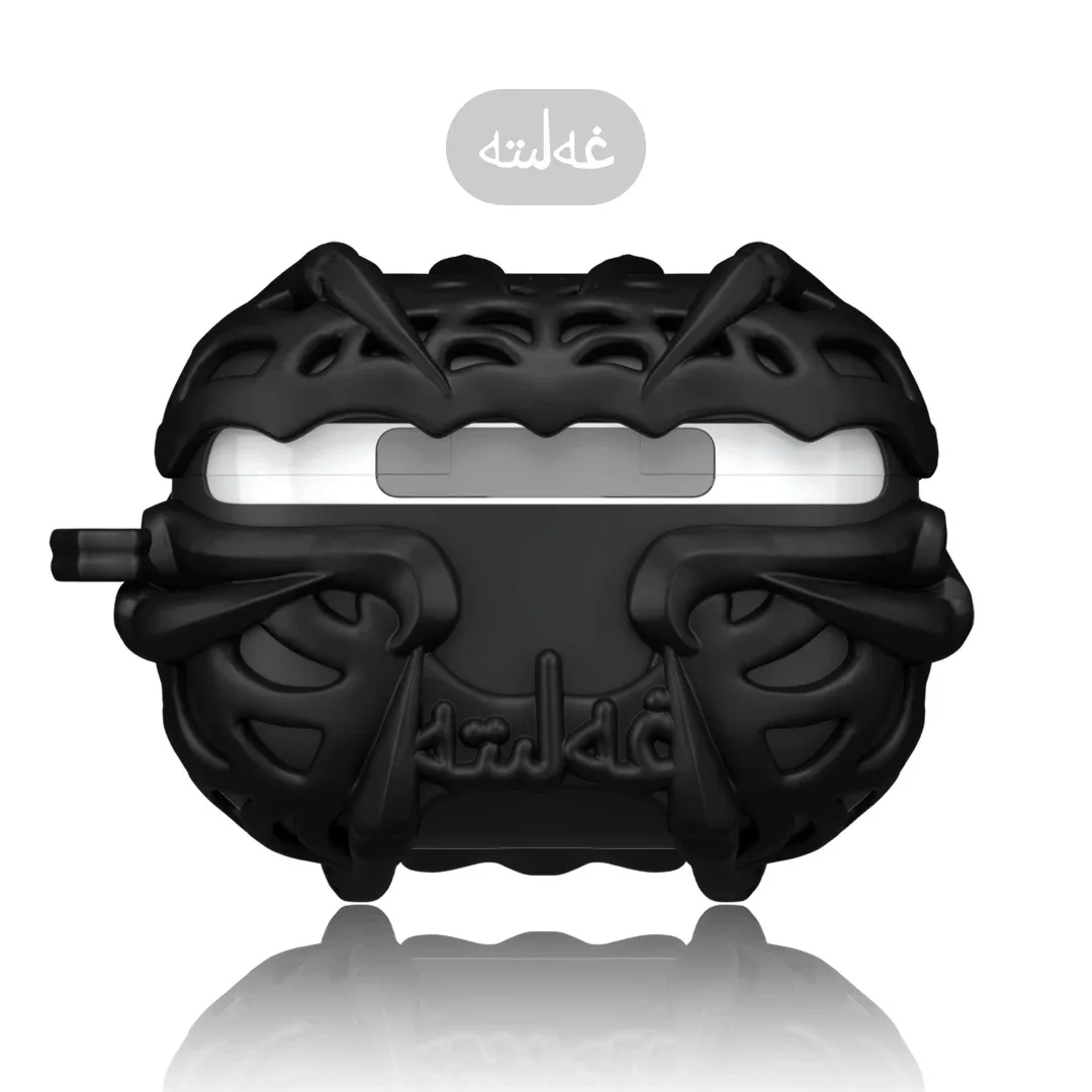 Adequado para AirPods, capa de fone de ouvido estranho