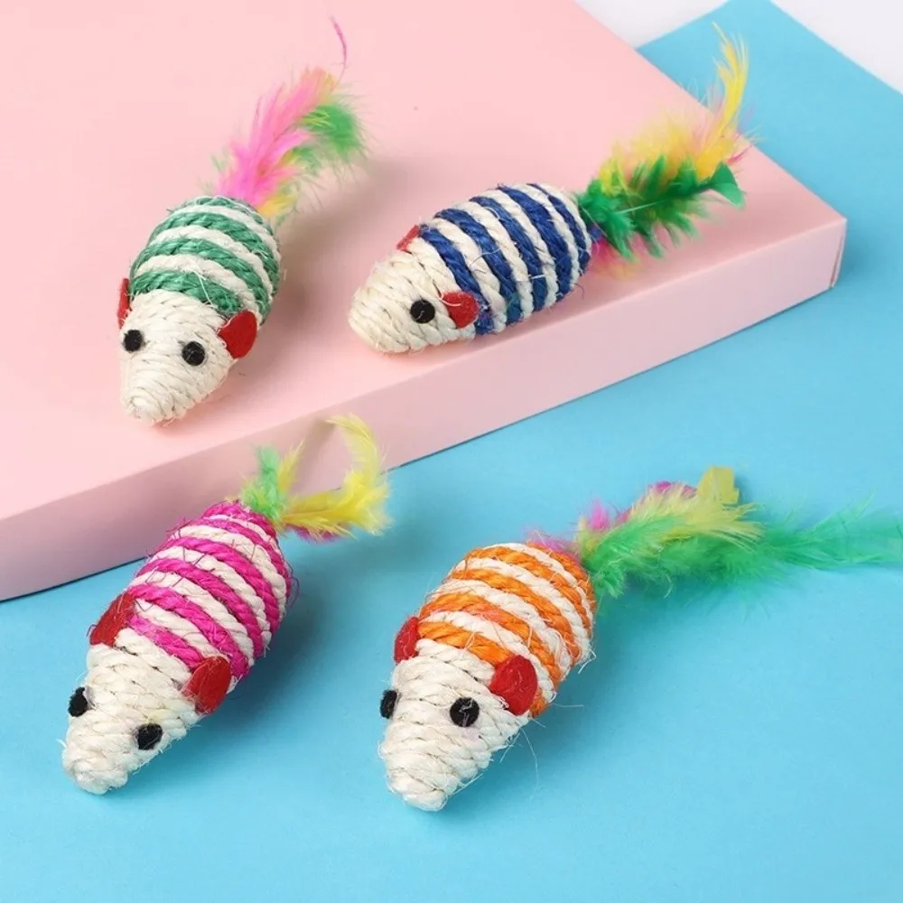 

Mouse Shape Balls Pet Cat Toys Set Bell Ball Simulation Fish Interactive Cat Toys Foldable Cat Tunnel Toys Indoor Play