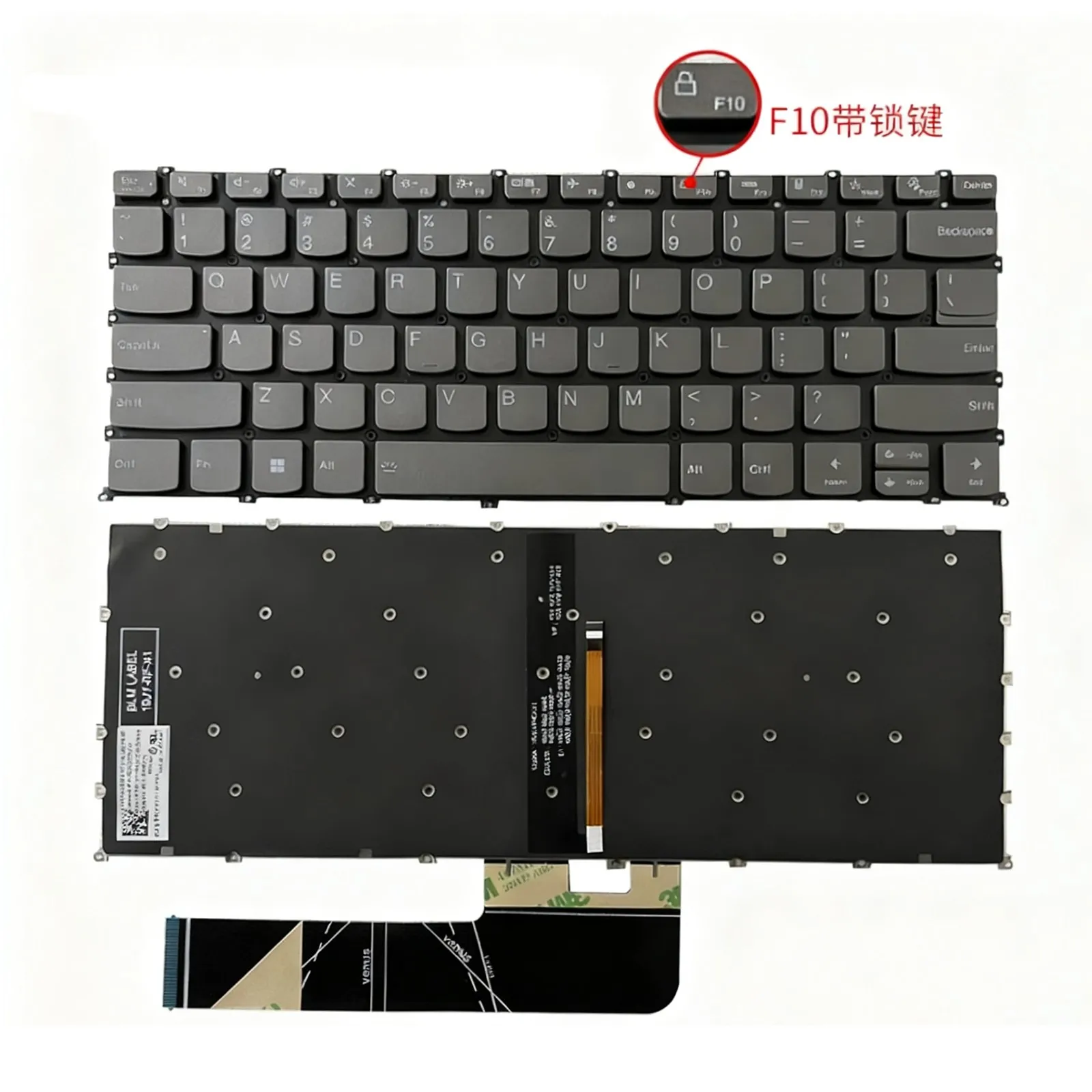 

US RU SP layout for Lenovo Yoga 14sARE 2020 Slim 7 14ITL05 14 IJL7 iAU7 2022 Laptop Keyboard