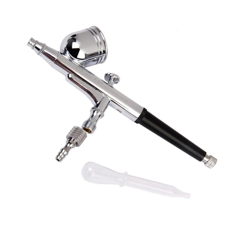 

Airbrush Oxygen Spray Gun 0.2mm Nozzle Double Action Electric Pen for Nail Art Makeup Cosmetics Tattoo Hobbies