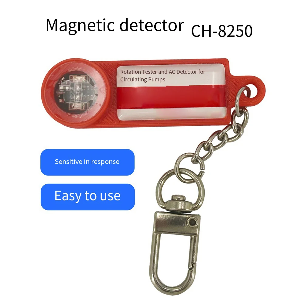 Testeur de rotation de pompe de circulation portable et détecteur d'électrovanne pour inspections et entretien d'équipement de chauffage saisonnier