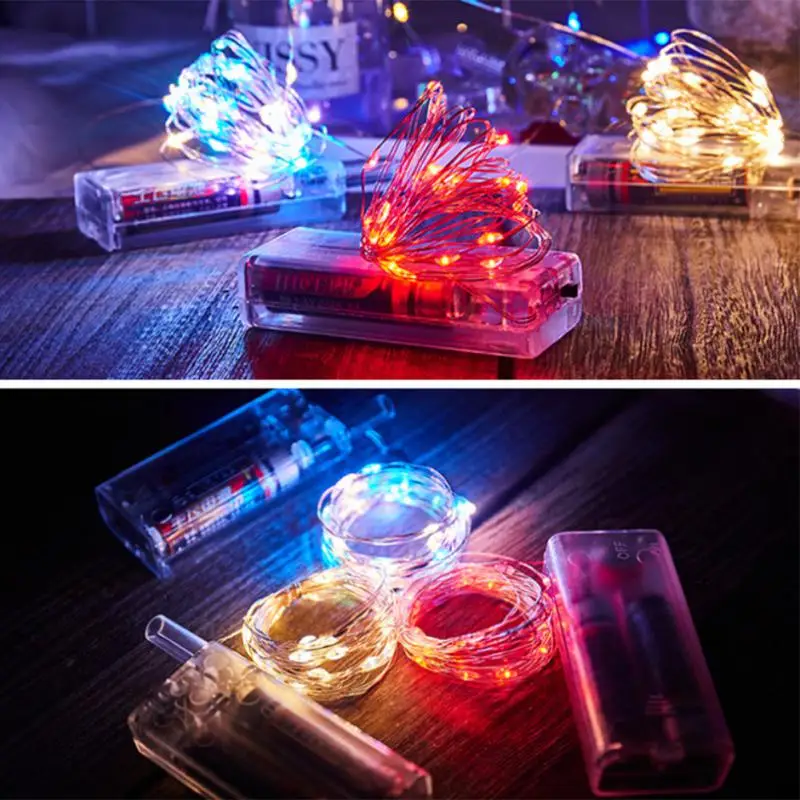 Waterproof Copper Wire String Lights, 30LED, 3m, Fairy String Lights, Indoor, Outdoor, Home, Wedding, Party Decoration, Gift Box