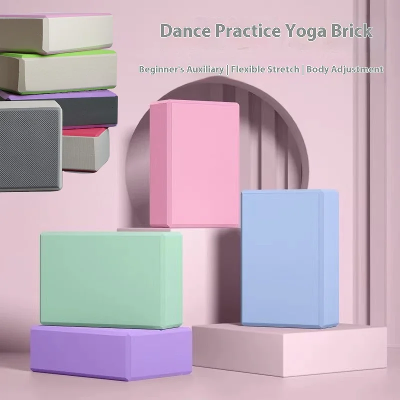 EVA Yoga Block High Density Block for Adults and Children Dance Practice Block Dance Block Auxiliary Tool Foam Block