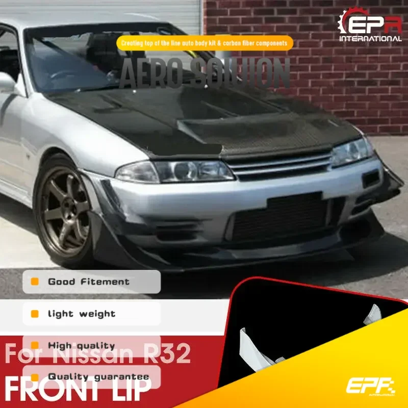 

TBO Style For Nissan Skyline R32 GTR FRP Front Bumper Lip Exterior Car accessories Body Kits(fit on standard GTR front bumper)