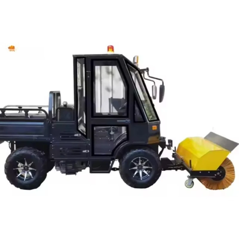 China Ride on Snowplow Snowblower Machine Road Snow Sweeping Sweeper Machines