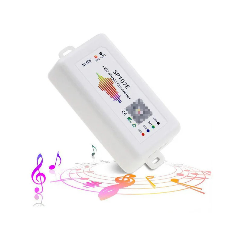 Ws2812B Led Rgbic Strip Light Controller Dc5V-24V wifi Sp511E Music Ws2811 Sk6812 Sp107E Adresowalny kontroler inteligentnej aplikacji Sp107E