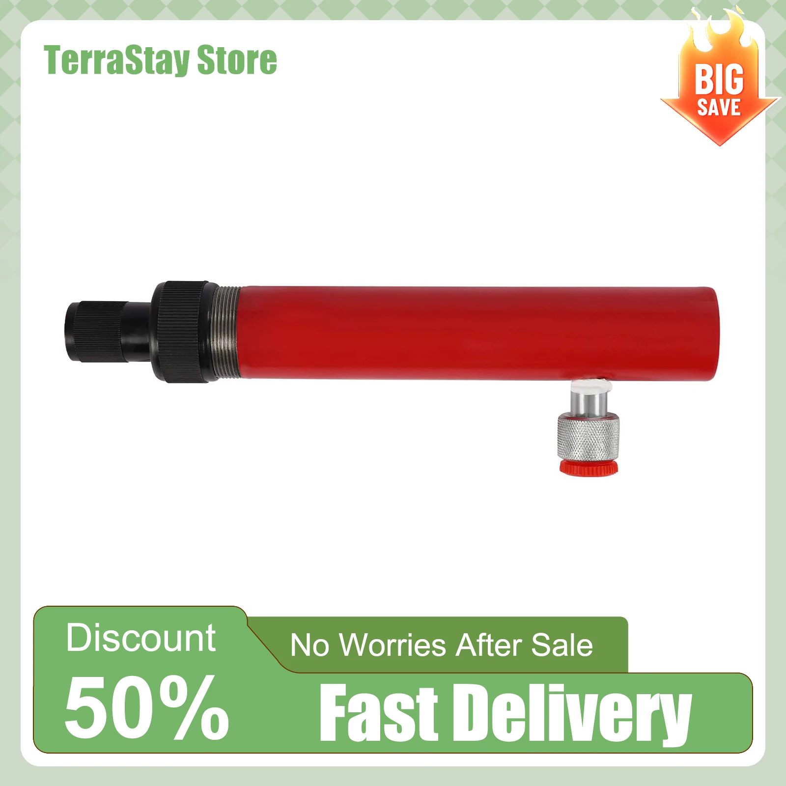 4 طن الثقيلة جاك تقف محرك هيدروليكي 4.92 بوصة رفع المدى الحمولة تسرب كفاءة رفع آمنة مستقرة سهلة الحمل الاستخدام #1