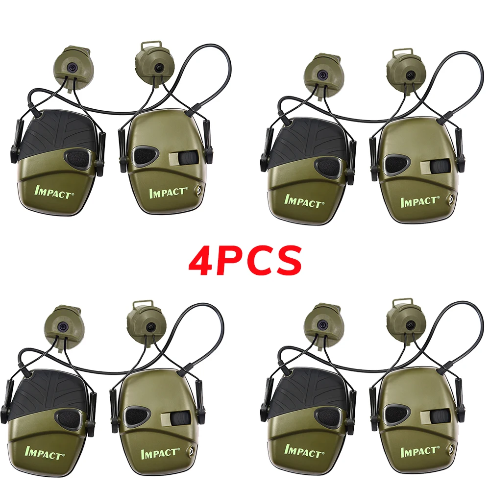 

HOT Earmuffs Active Headphones for Shooting Electronic Hearing protection Ear protect Noise Reduction active hunting headphone