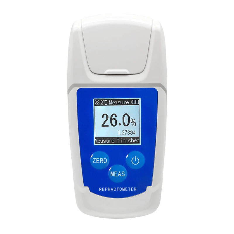 0-55% Digital Refractometer Cutting Fluid Concentration Meter Densitometer for Emulsion,Quenching Liquid,Coolant,Cleaning Agent