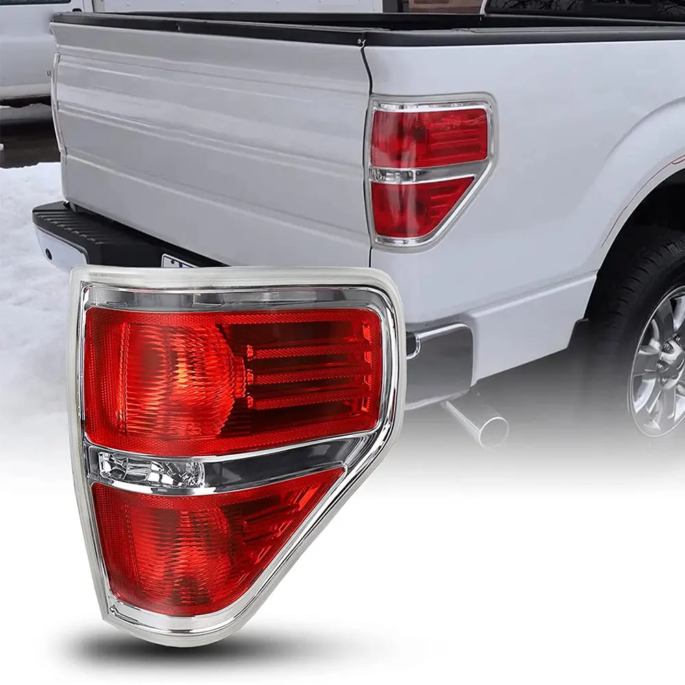 

car taillight cover assembly for 2009 2010 2011 2012 2013 2014 ford f-150 f150 pickup truck rear lamp tail light