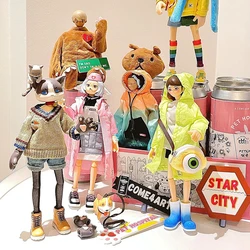 Come4arts C4a Pet Hospital Series Anime Figure Surprise Guess Gift Collection Model Articulation Movability Doll Children Toys