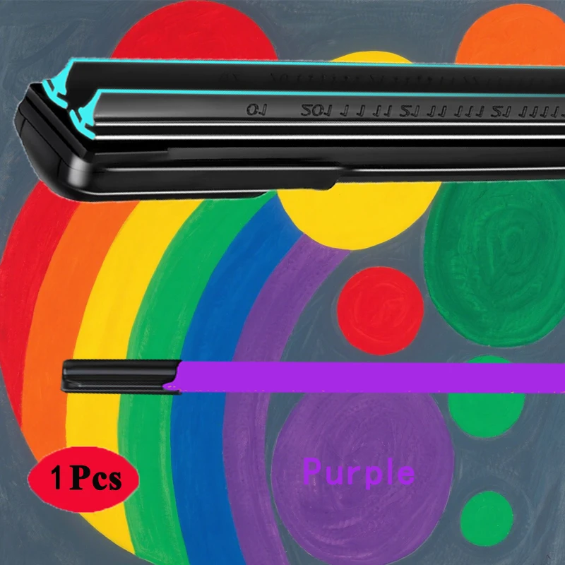 

Purple Car Windshield Wiper blades Universal Soft Double layer Rubber Frameless Bracketless wipers 14" 16" 19" 20" 21" 22 24"26"