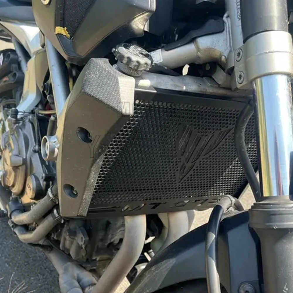 

Мотоцикл для YAMAHA MT-07 MT07 MT 07 2017 2018 2019 2020 2021 2021 2023, решетка радиатора, защитная крышка топливного бака