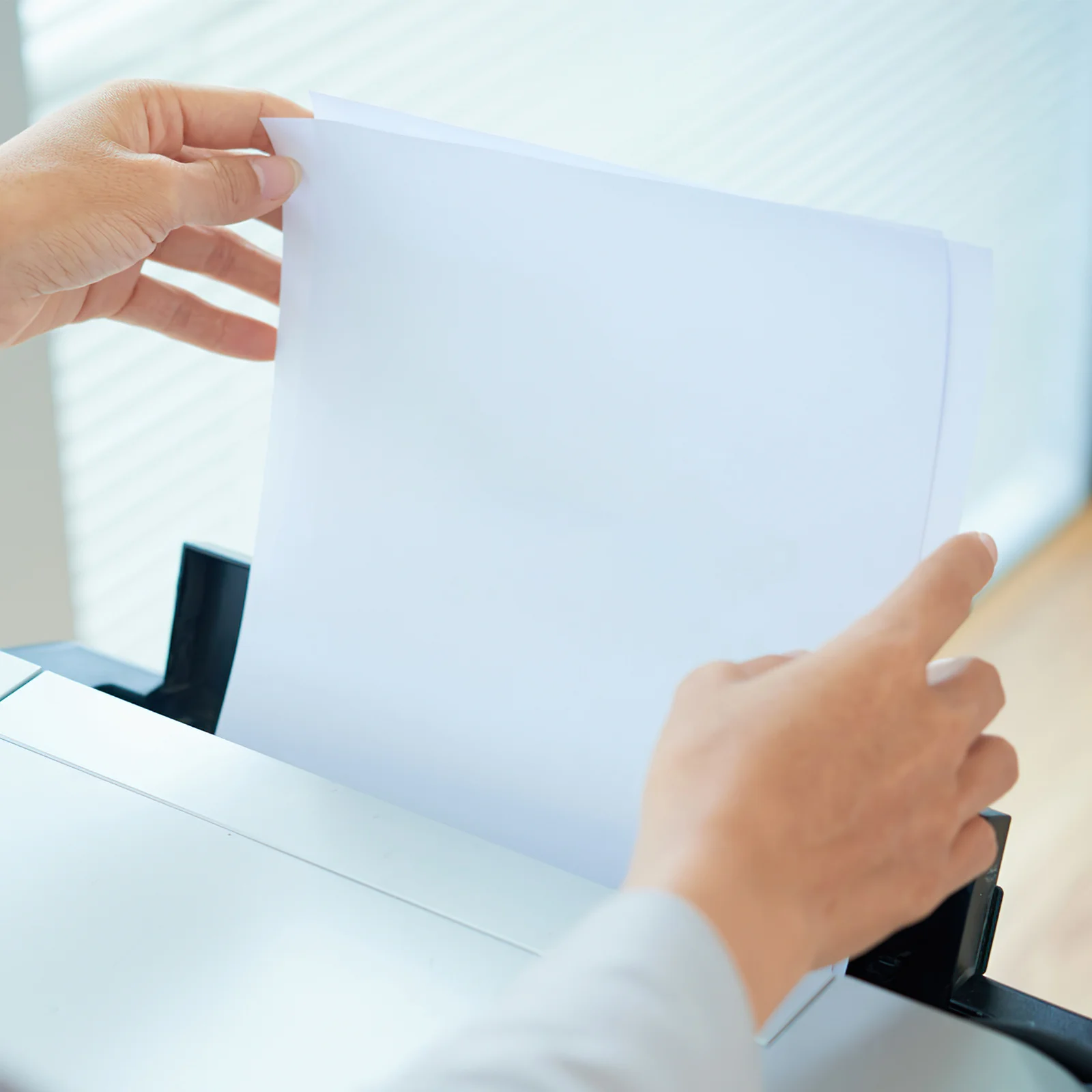 100 Sheets Printable Sticker Paper for Inkjet Laser Printers White Matte Vinyl Label Sheets for Custom Labels Thank You Notes