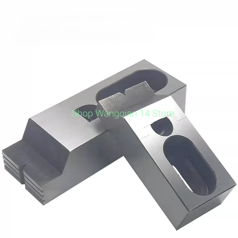 1 Pair CNC Side Fixed Precision OK Clamp, Flat End Bench, Multi-Function Station, Anti Warping, Frog Clamp Carved