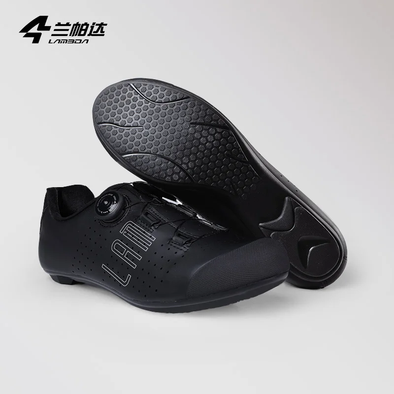 LAMEDA Summer Cycling Lock Shoes Rubber Sole Cycling Shoes Bicycle and road bike professional shoes