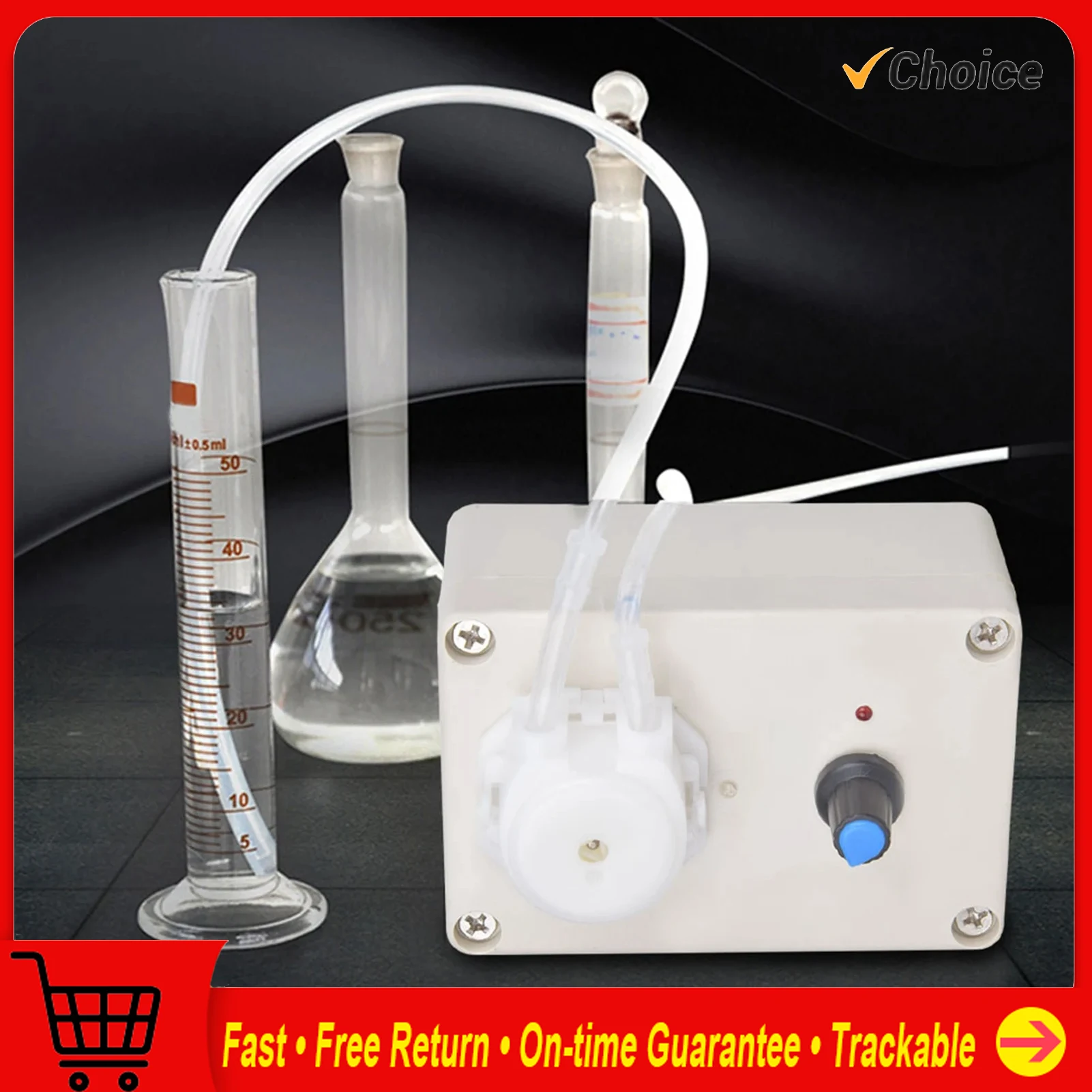 

Дозирующий насос Промышленный перистальтический насос для жидкости Регулируемый дозирующий насос с плавкой Американская вилка 110‐240 В Перистальтический насос для жидкости Насос