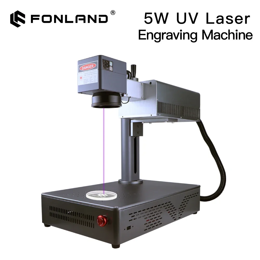 Fonland UV Universal laser marking machine Fiber 355nm Engraving Machine for Glass Wood PVC Stainless Steel All Material