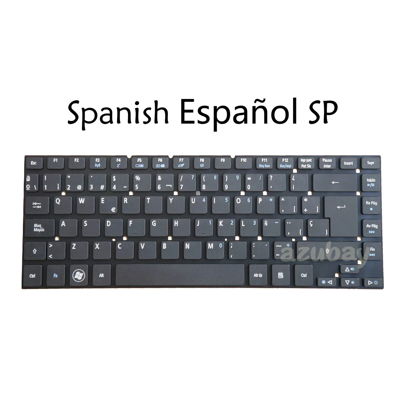 Испанская клавиатура для Acer Aspire E5-471 E5-471P E5-471PG E5-472G EC-470G ES1-411 ES1-431 ES1-511 ES1-522 V3-431