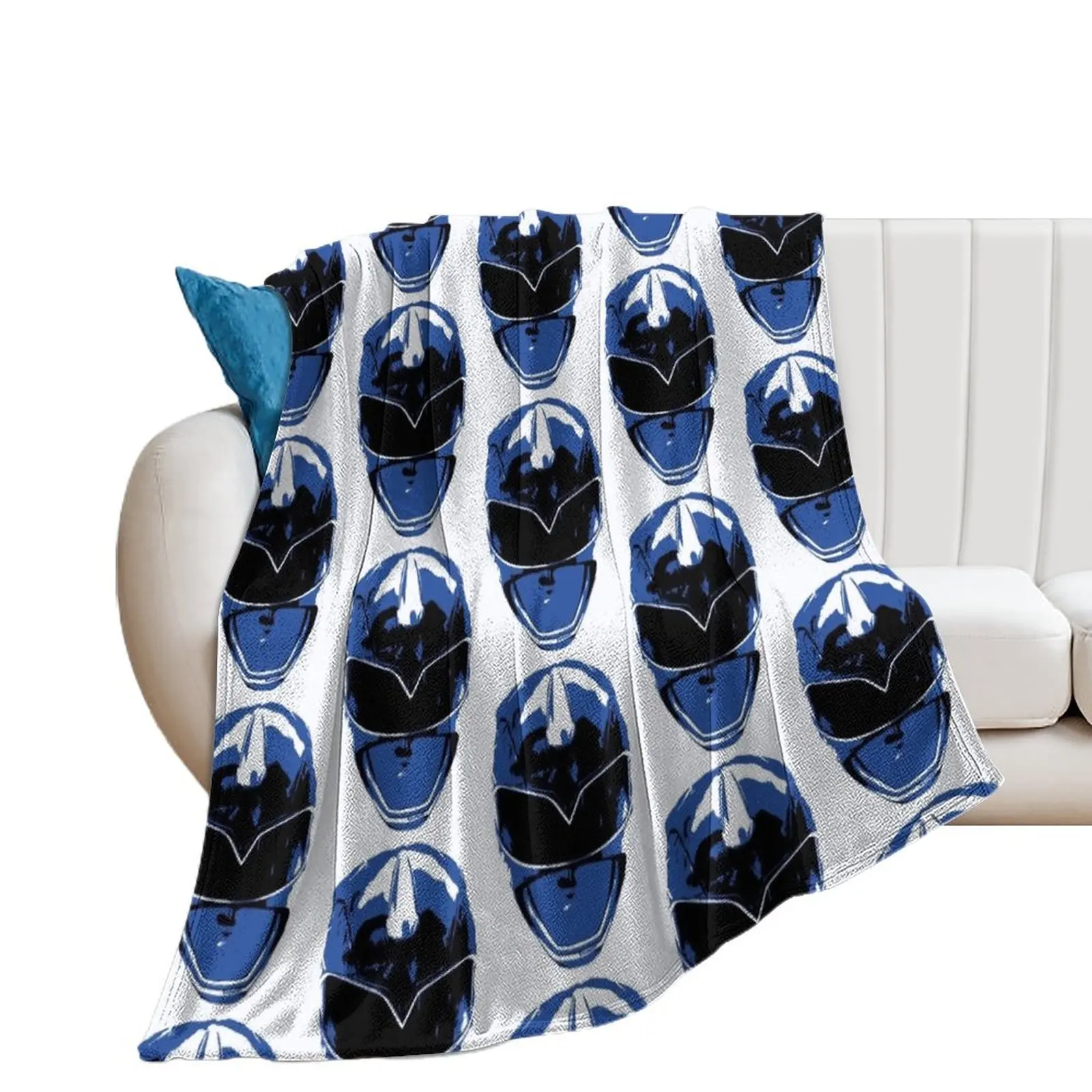 Blue Ranger Throw Blanket blankets ands Designers Blankets